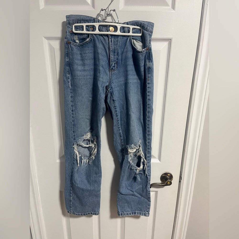 Garage Blue Boyfriend Jeans